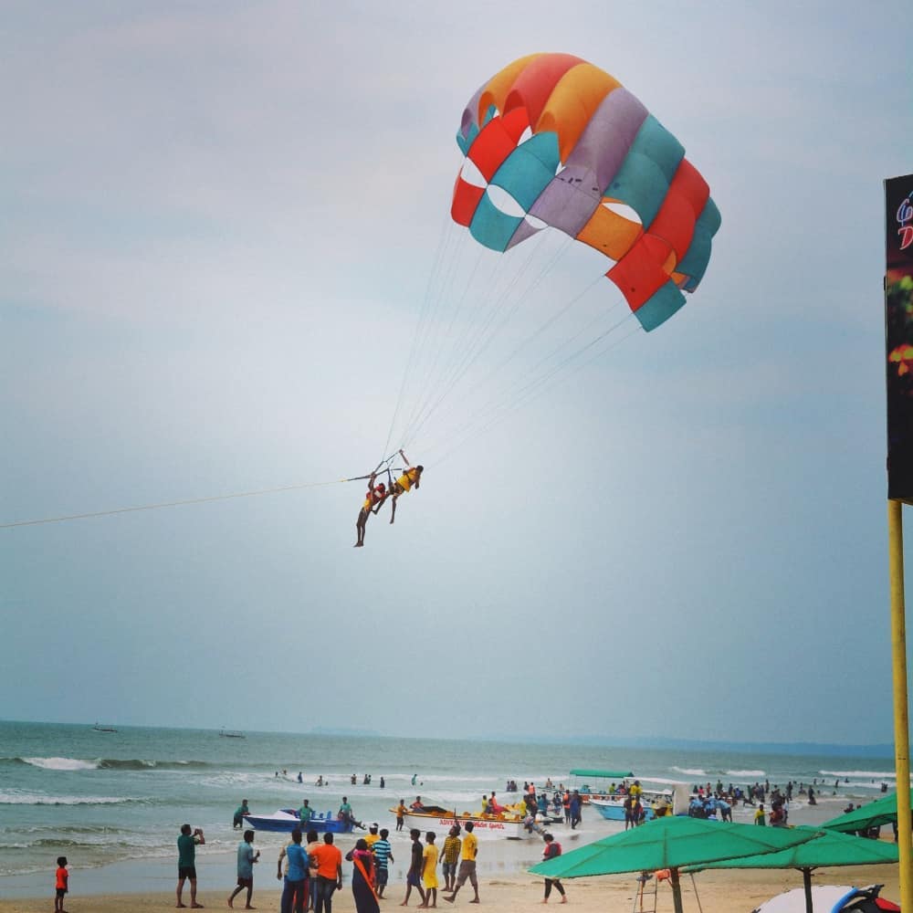 Parasailing - Activities - Things to do in Goa